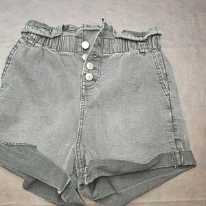 Stylish Gray Women's Shorts